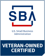 Veteran Owned Certified Mitchell Defense Badge