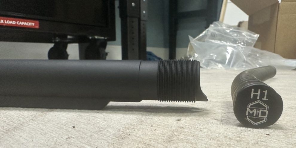 Enhanced Buffer Tube For AR Rifles