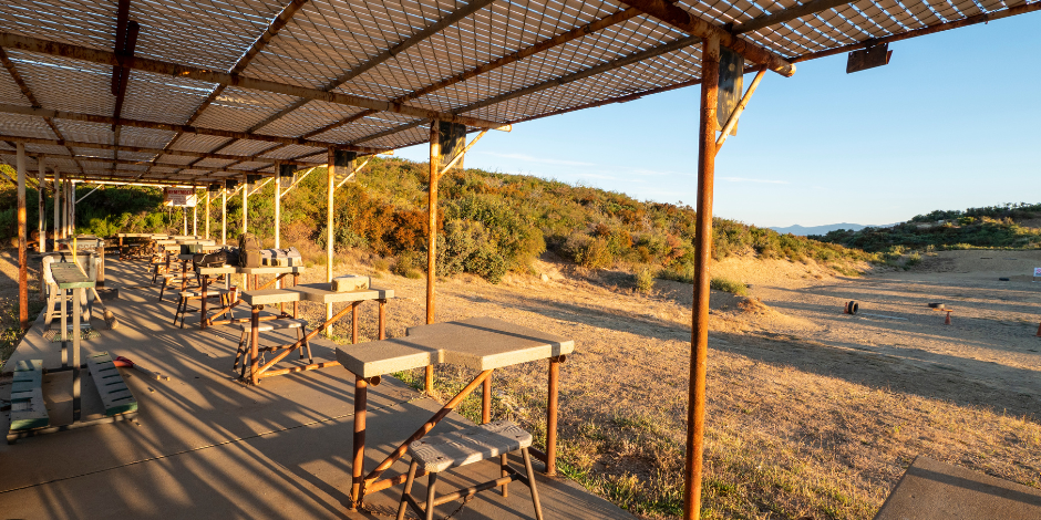 Mitchell Defense Rifle Range Shooting Photo